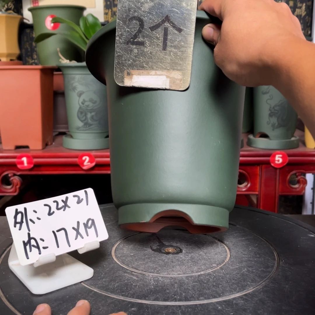 紫砂花盆紫砂花盆