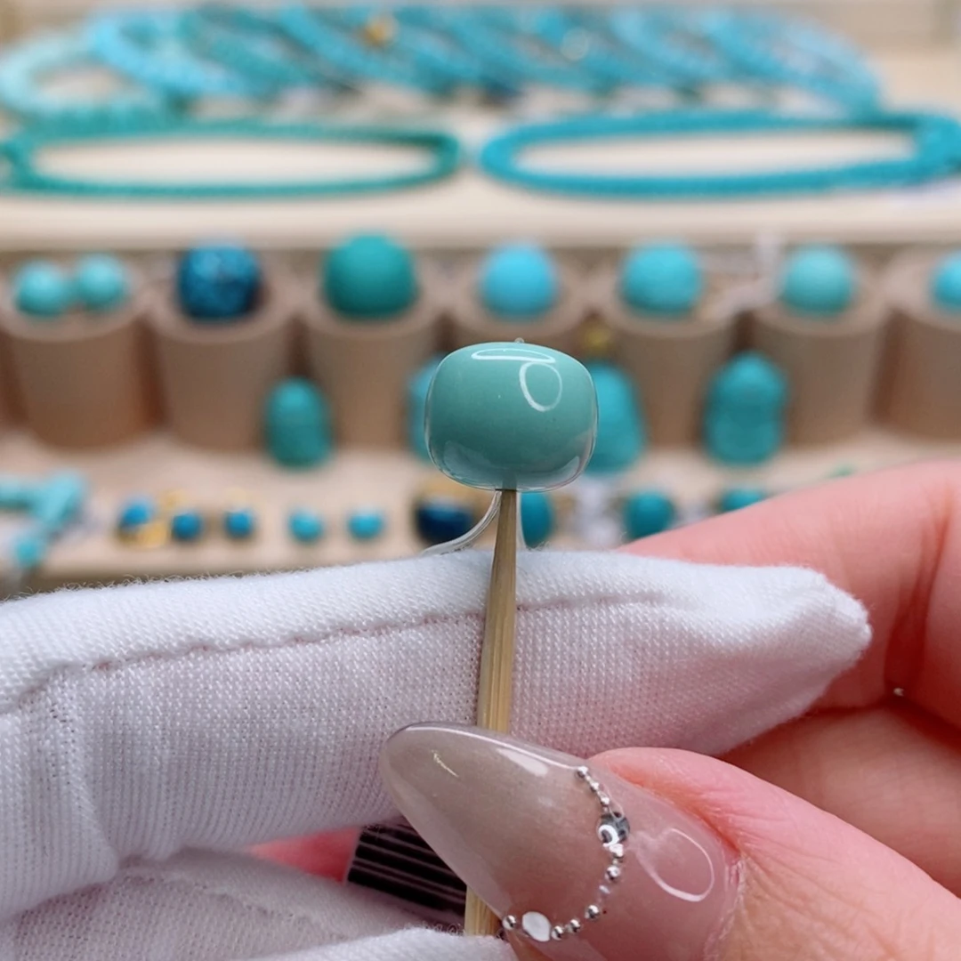 绿松石珠宝奇石未镶嵌