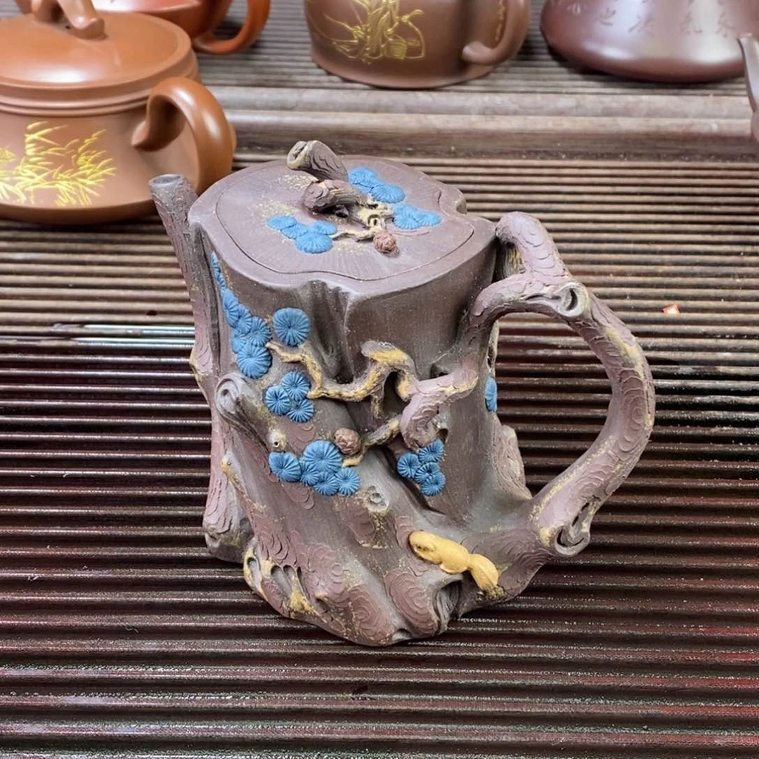 紫砂茶壶一***财白定16 团购福利价