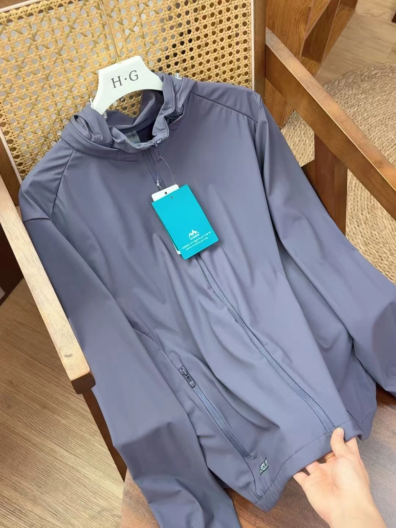 【女士原单防晒外套】高品质连帽透气凉感户外防晒外套18811(25688)