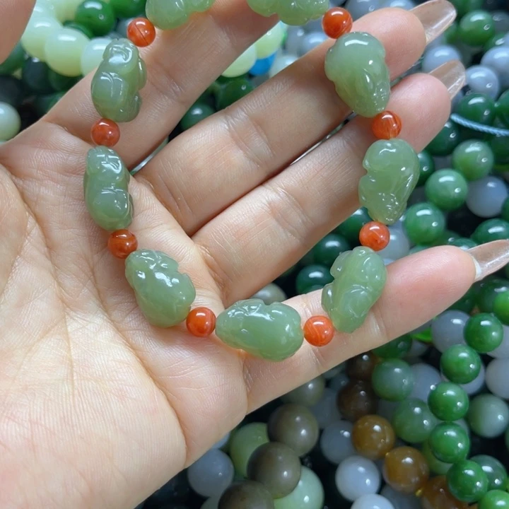 手链未镶嵌和田玉