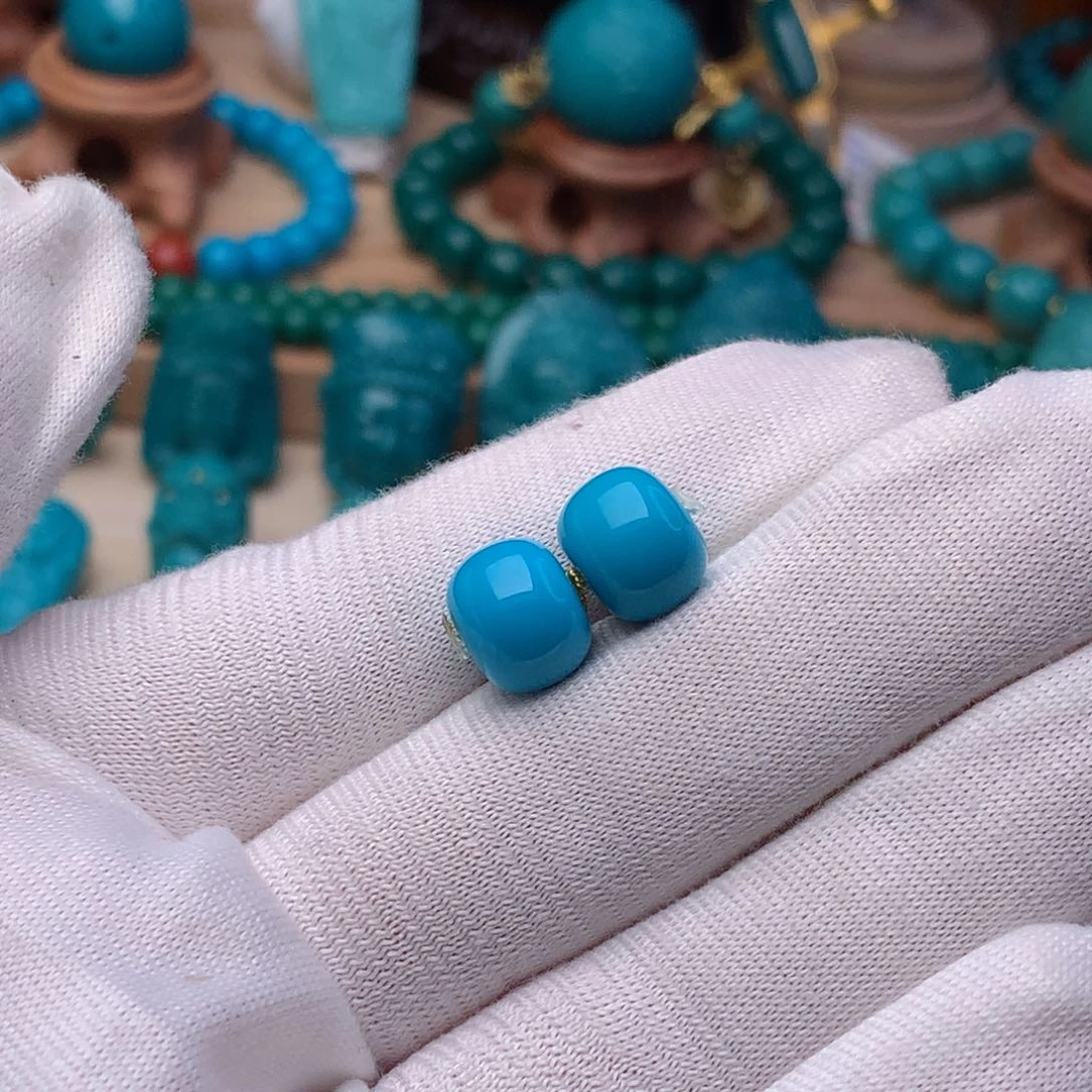 绿松石珠宝奇石未镶嵌飞*