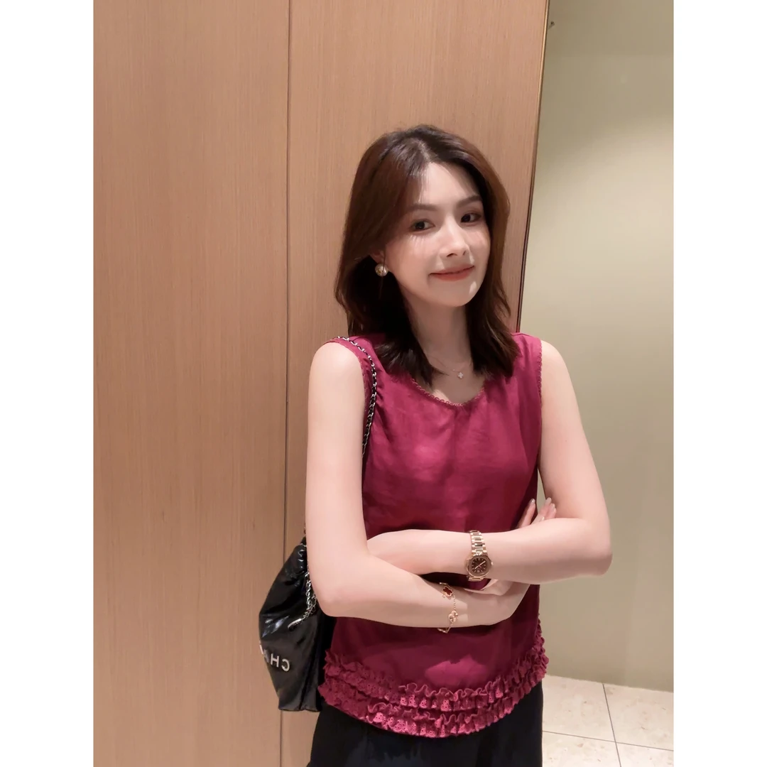 2025/100亚麻创意背心