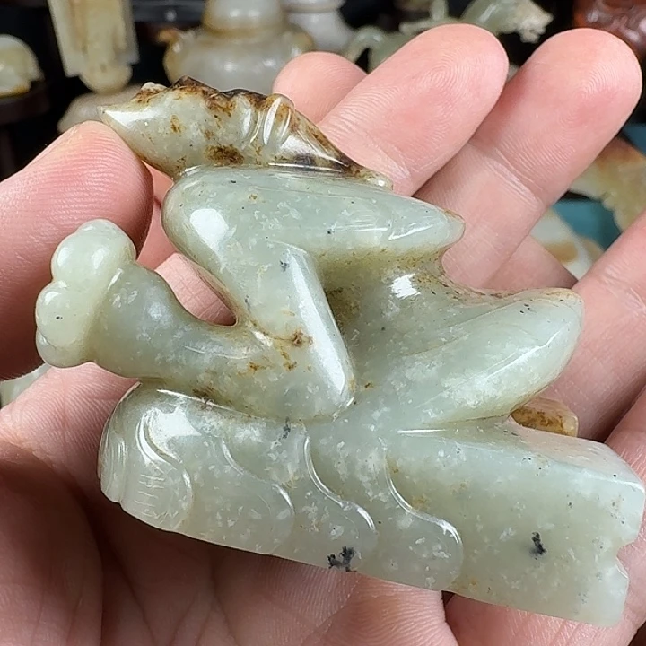 和田玉（糖玉）未镶嵌挂件