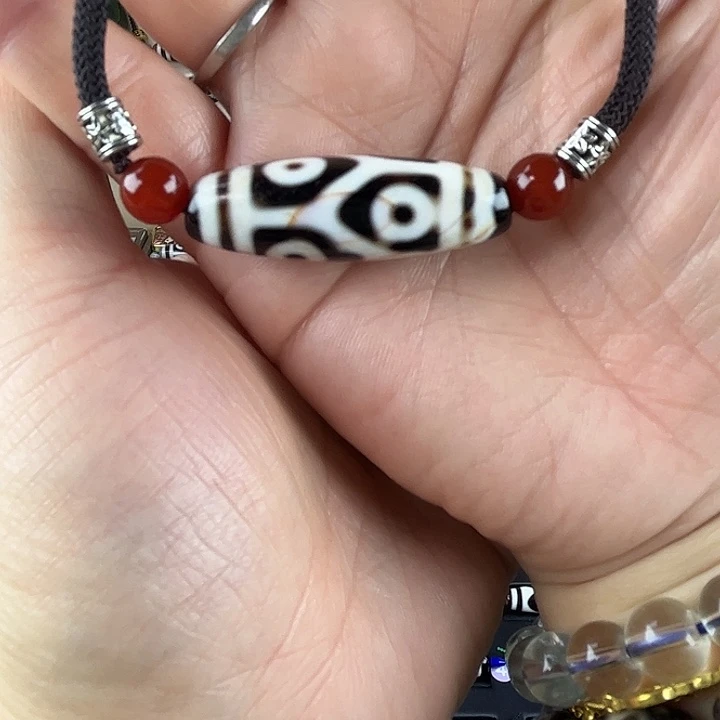 玛瑙/玉髓合金颈饰