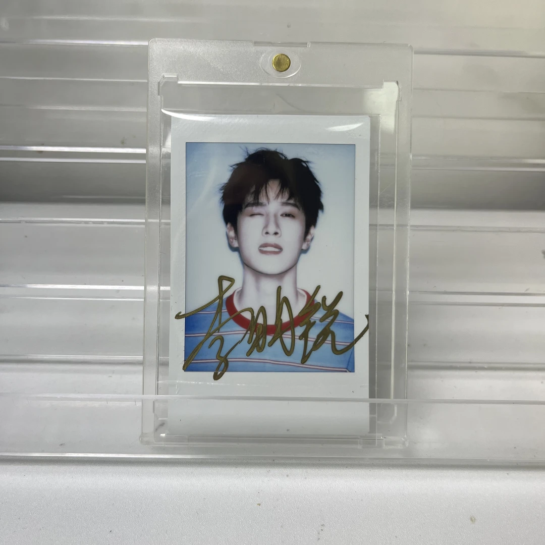 P5017【李昀锐】正品富士拍立得照片 白边