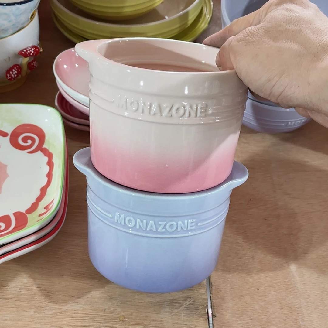 瓷片微瑕陶瓷餐具家用 两个