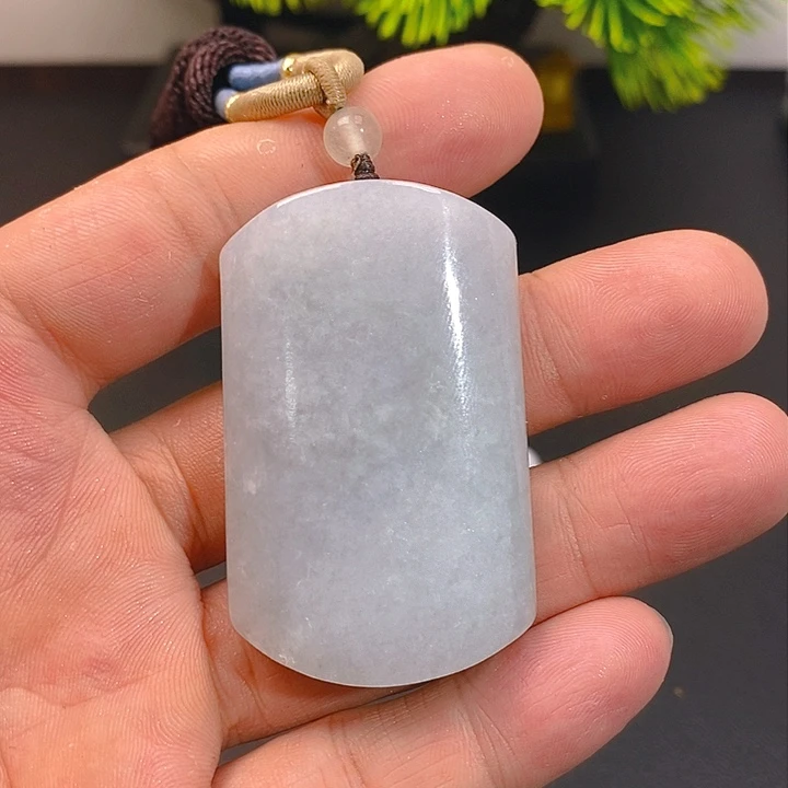 颈饰未镶嵌翡翠无事牌