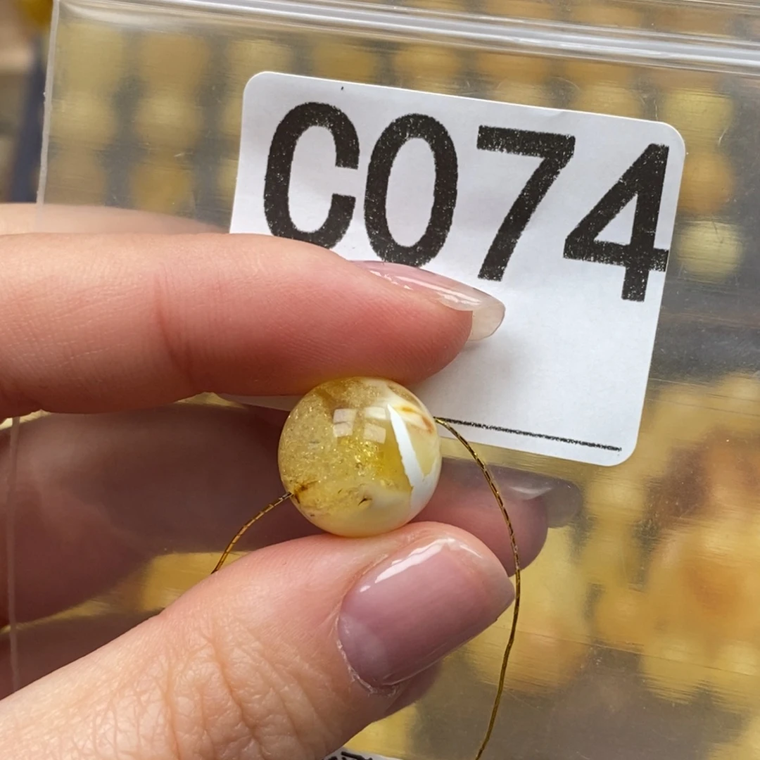 琥珀未镶嵌珠宝奇石