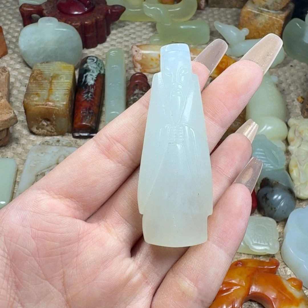 吊坠白玉菩提挂件