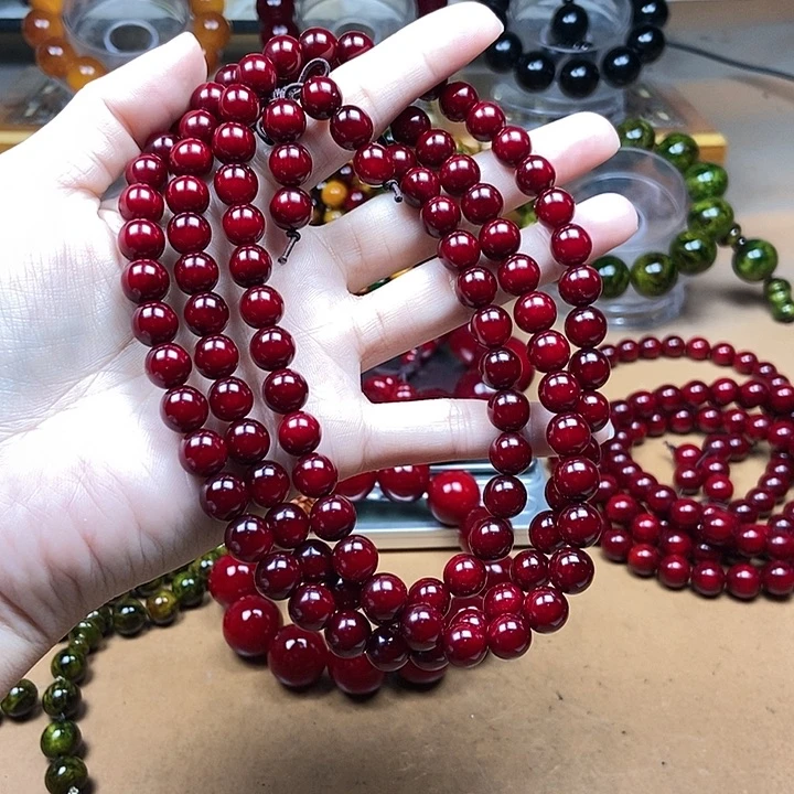 【闪购商品】贝壳杉（血龙木）手串/手链一**悔0.8*108