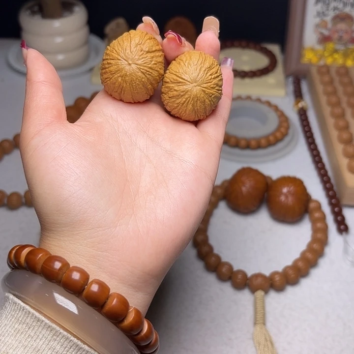 猴头核桃吊坠35猴头练手款