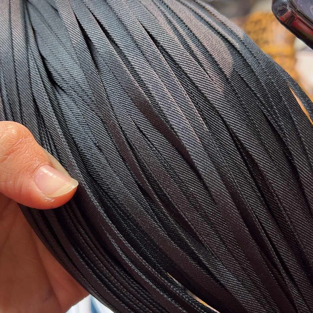 黑色布艺压条一把100码