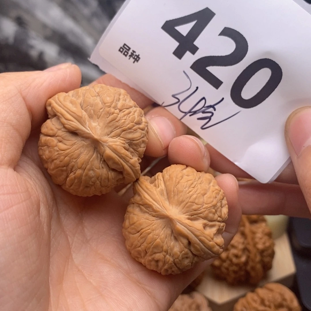 文玩核桃把件420号34乾隆全