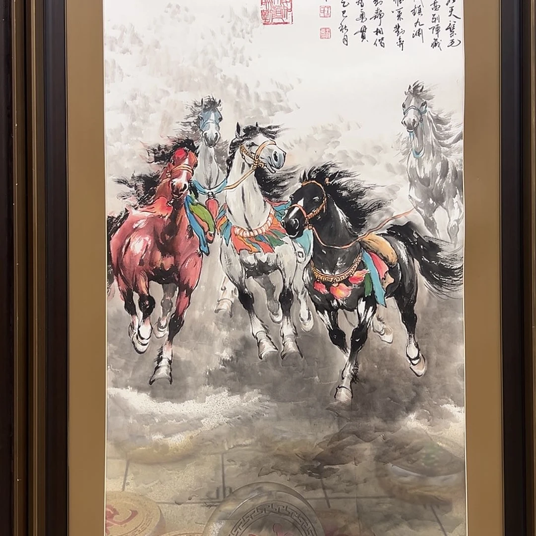 国画王维东国画作品