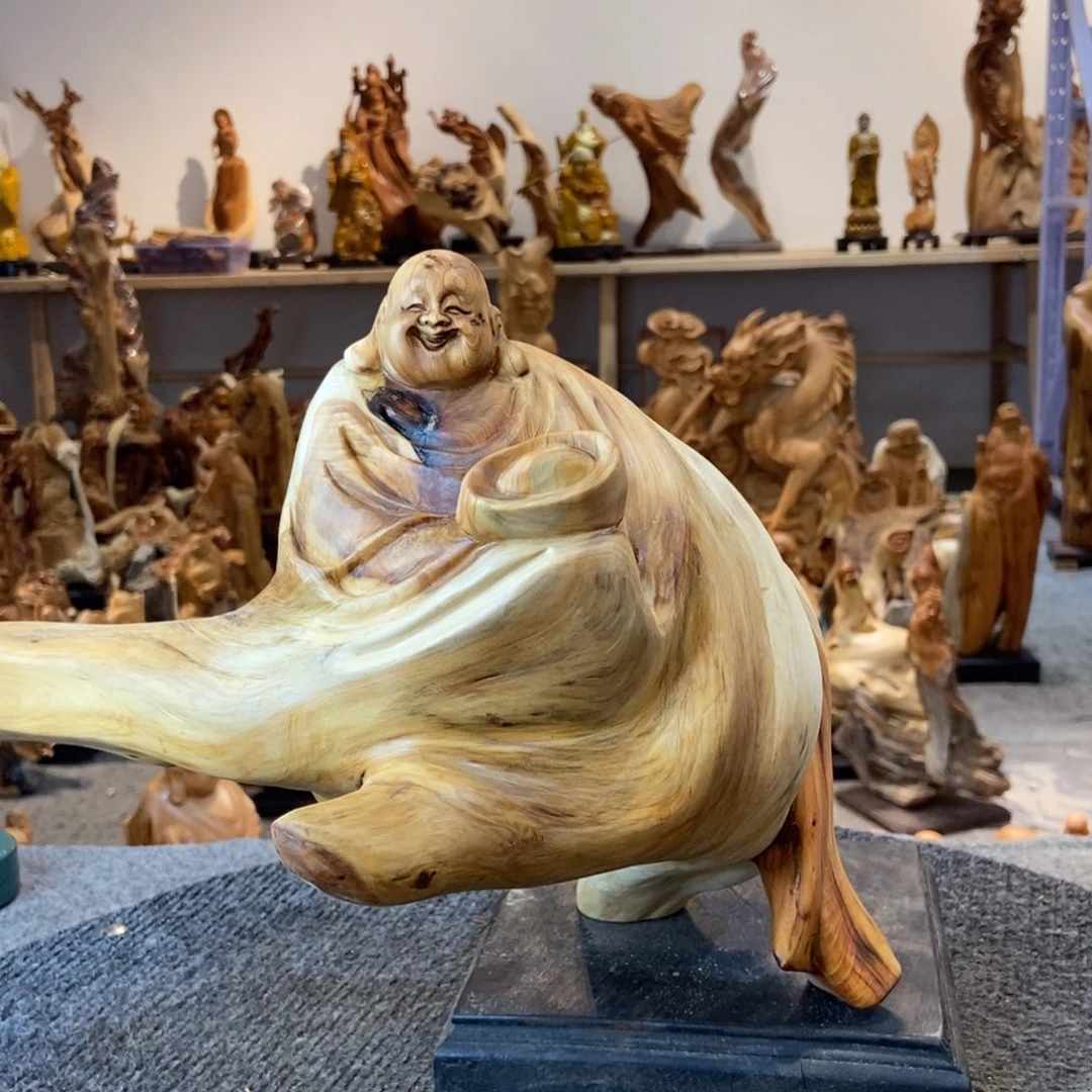 柏木（崖柏）太行崖柏根雕摆件