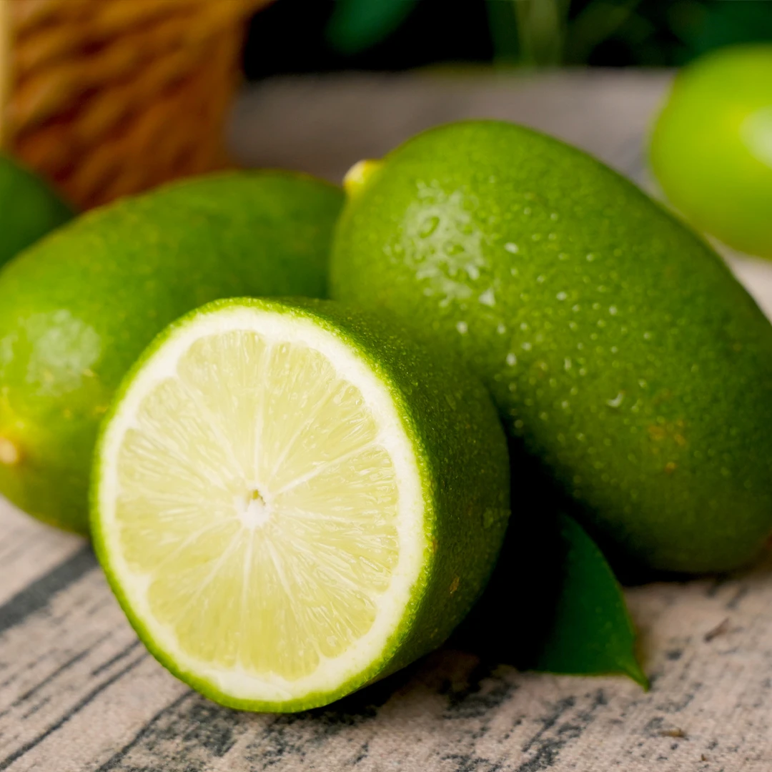 【源头臻选】海南无籽青柠檬香水柠檬10粒装净重1.4斤以上