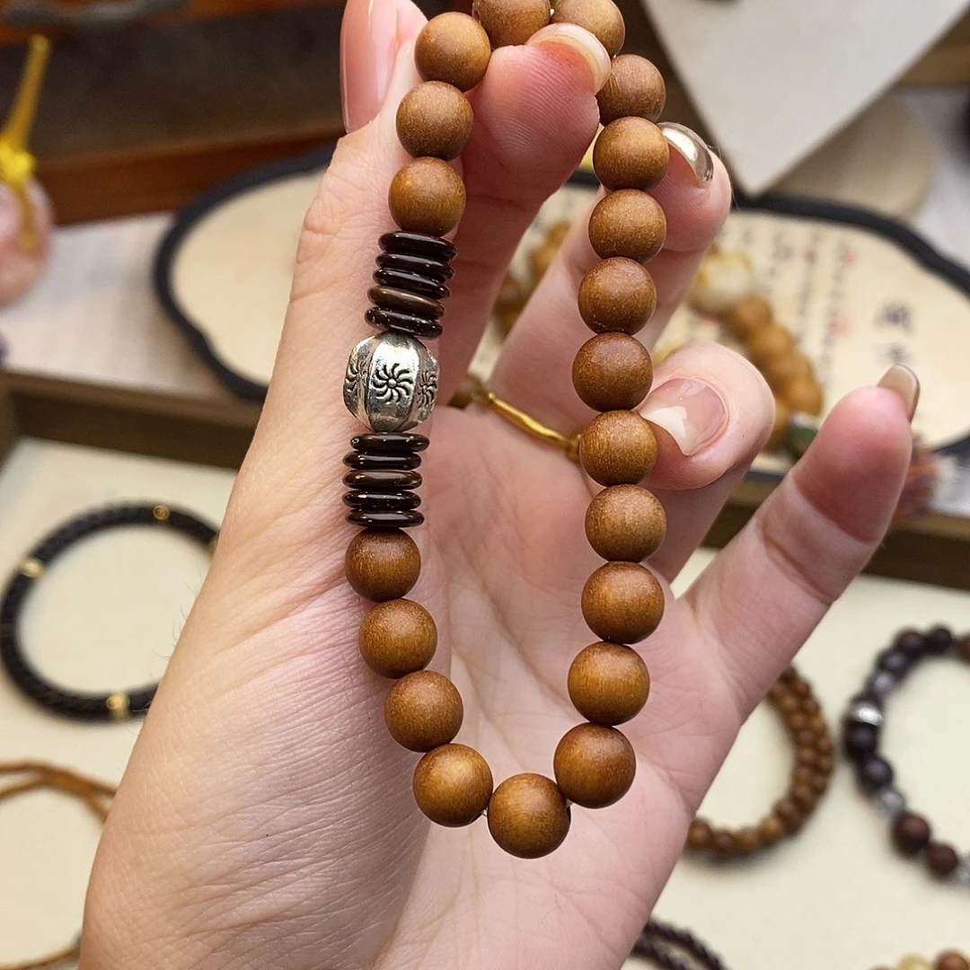 手串檀香木未镶嵌椰壳08