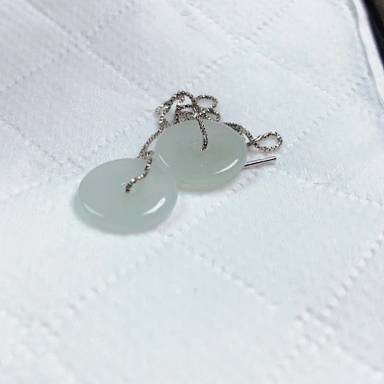 翡翠颈饰未镶嵌用****1吊坠