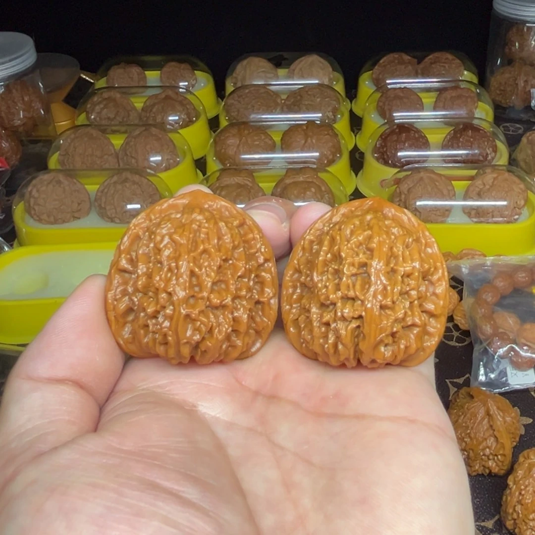 桃核把件馒头庄南疆石尺41