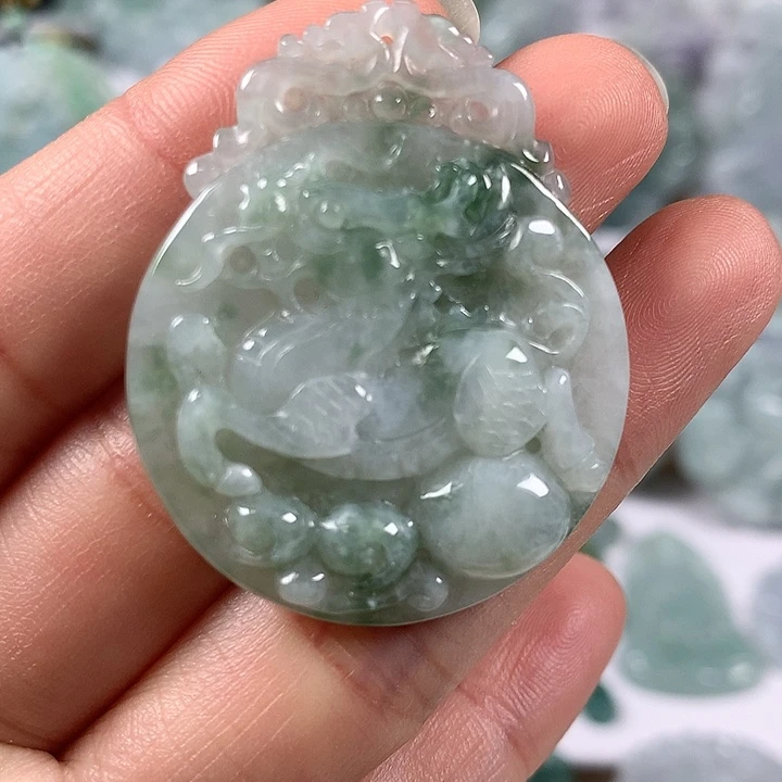 颈饰未镶嵌翡翠麒麟福利