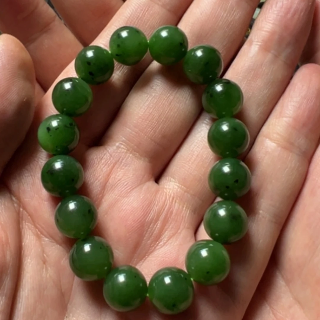 【闪购商品】手串未镶嵌和田玉（碧玉）