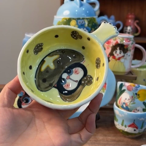 炉景德镇釉下手绘陶瓷
