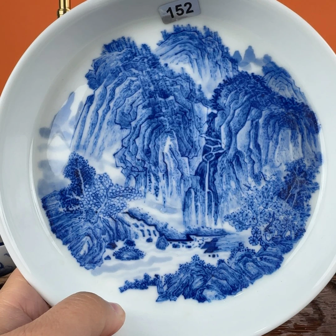 瓷片景德镇手绘青花茶器152