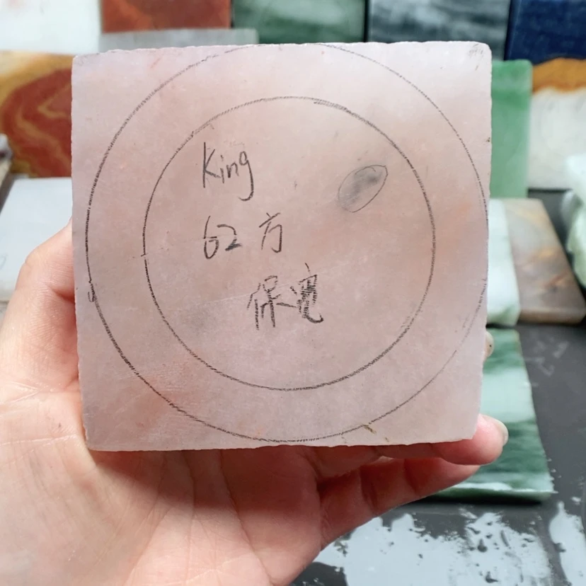 【闪购商品】石英质玉（金丝玉）未镶嵌手镯k****e加工定制