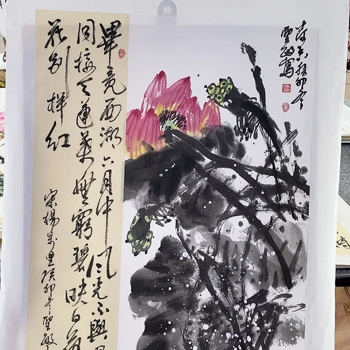 国画张圣敏先生纯手绘作品
