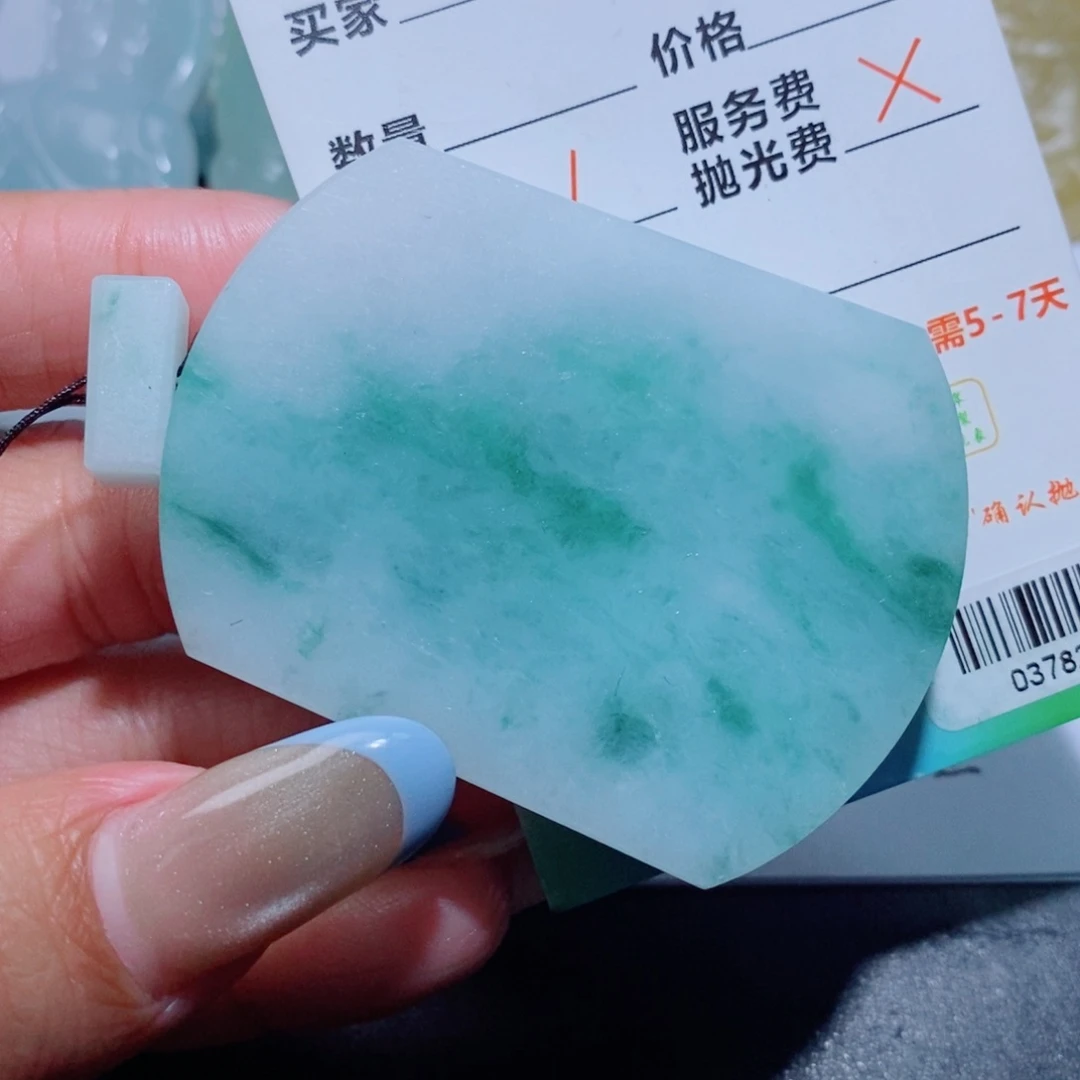 定制翡翠未镶嵌定制毛货翡翠挂件
