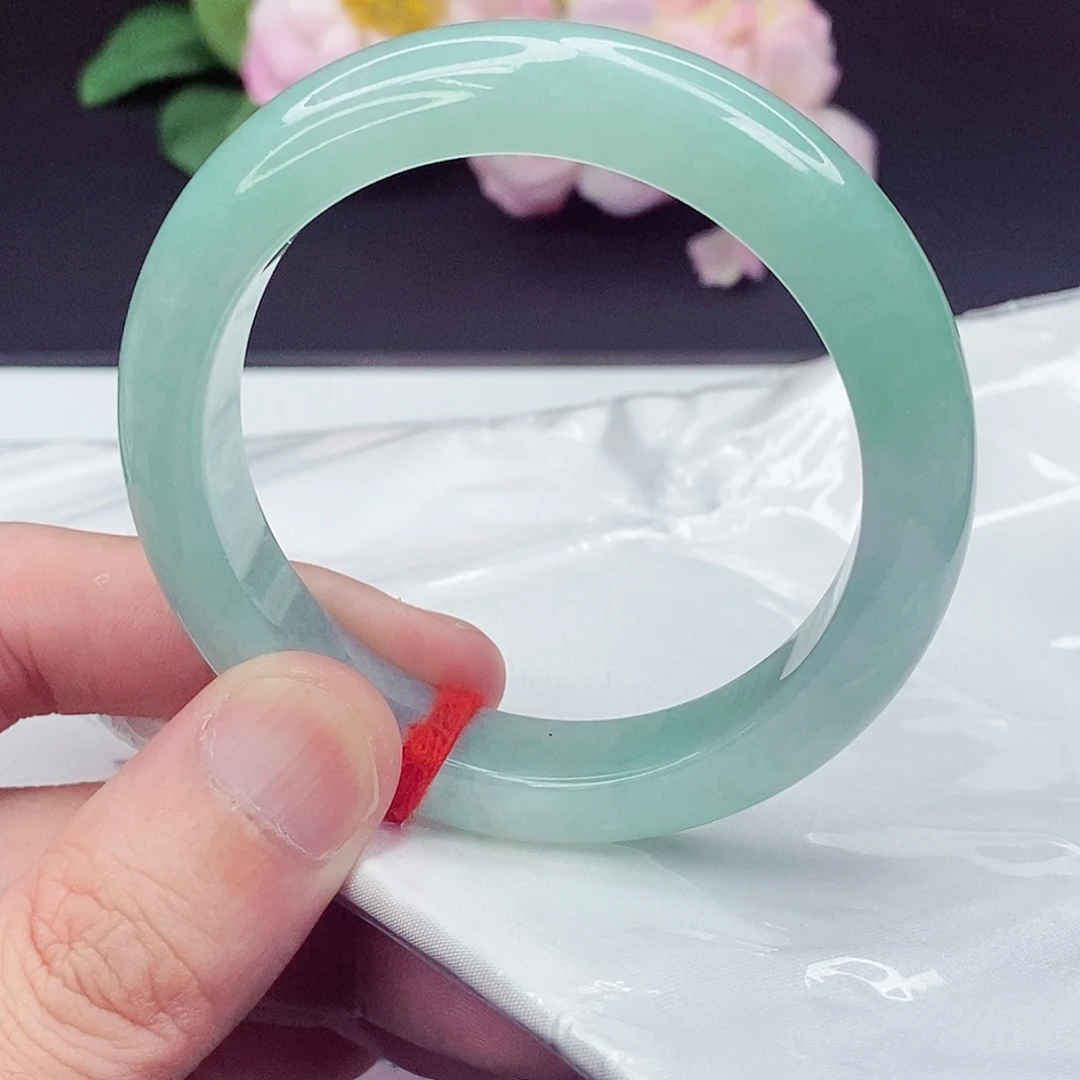 未镶嵌手镯翡翠55圈