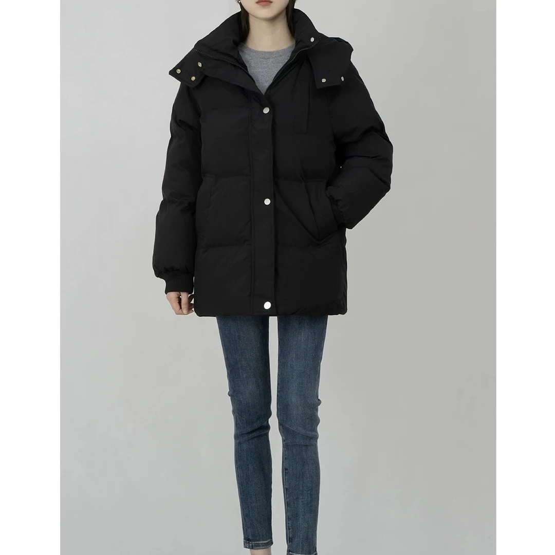 1004 韩版加厚面包服冬季保暖百搭棉袄防寒棉服外套