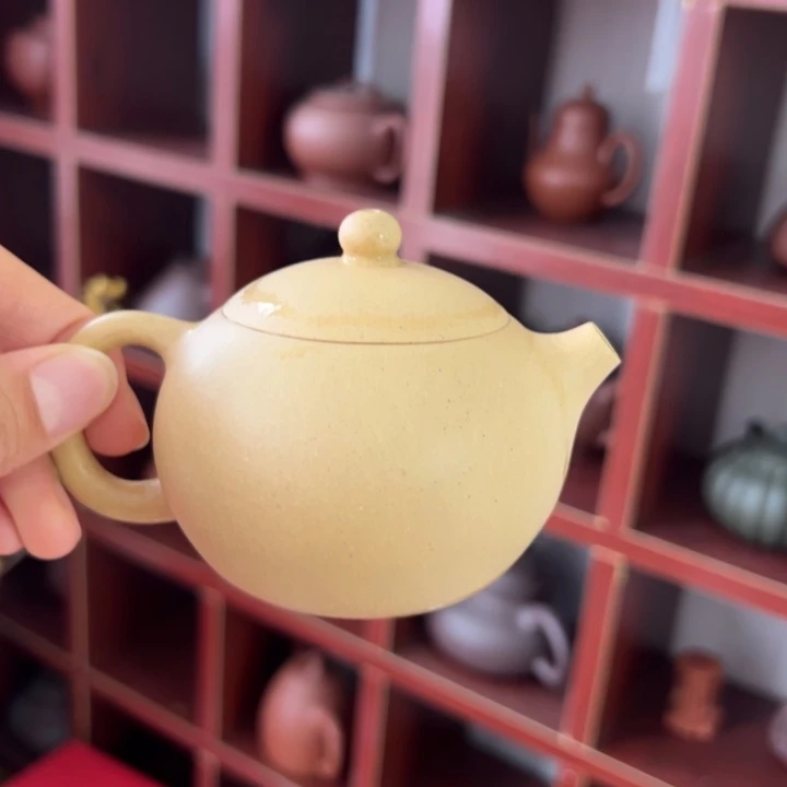 紫砂茶壶本绿西施150c c