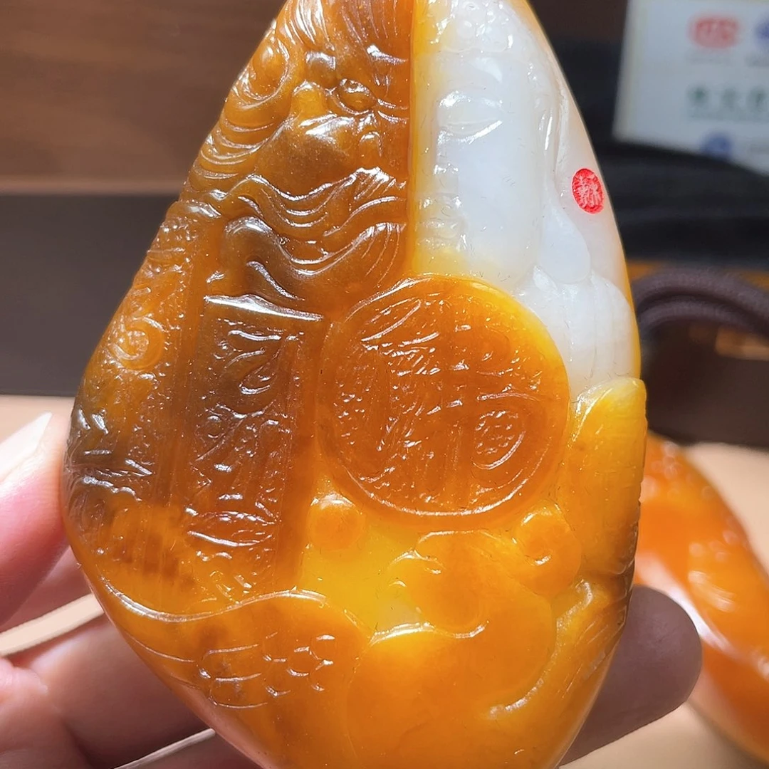 和田玉颈饰未镶嵌A7