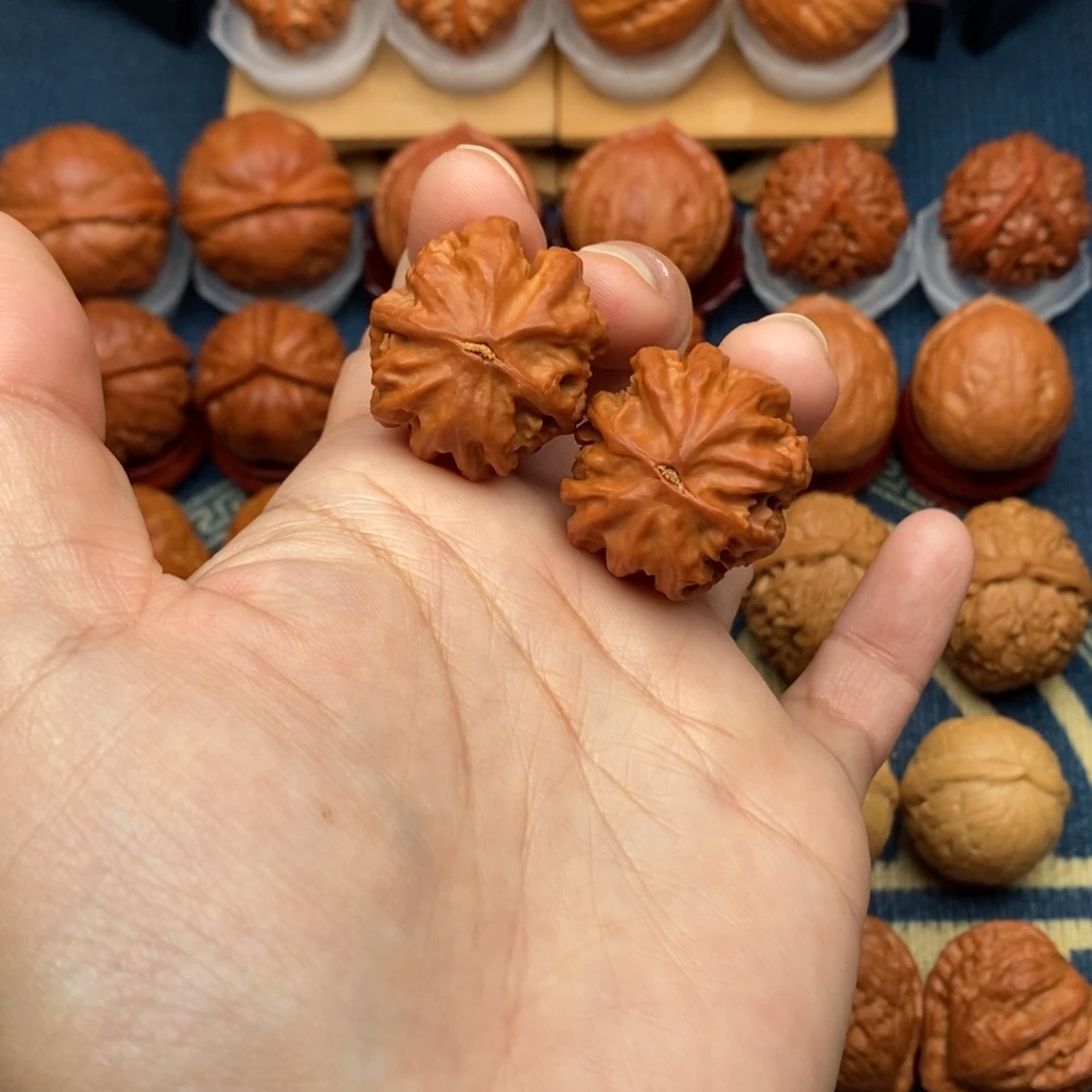 文玩核桃把件小粗筋