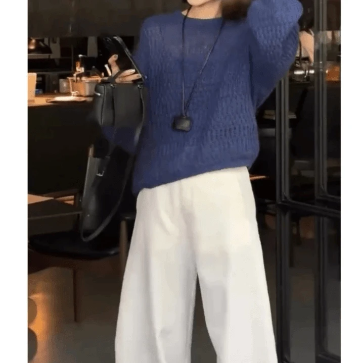 新款时尚休闲潮流宽松显瘦减龄女装