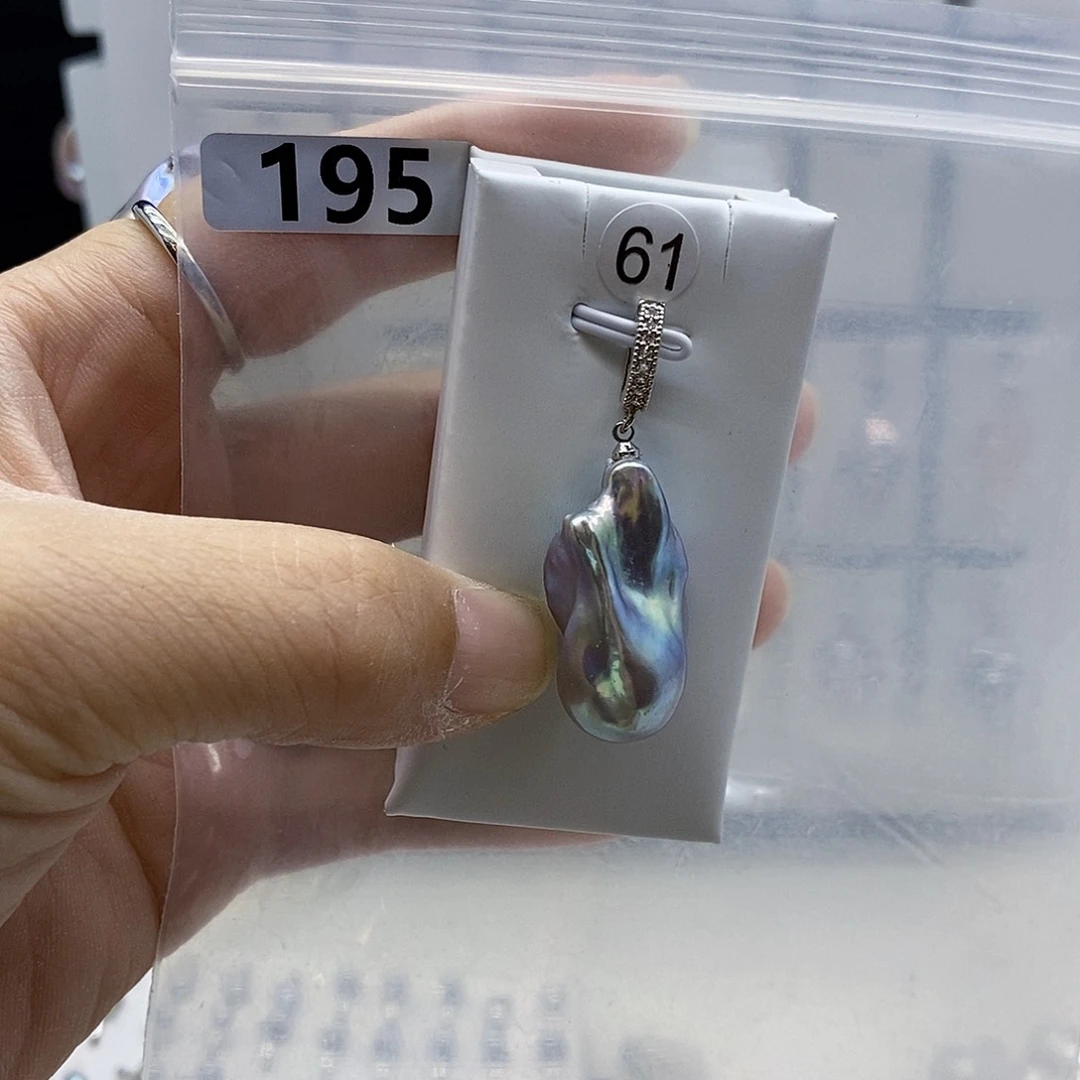 颈饰合金淡水珍珠