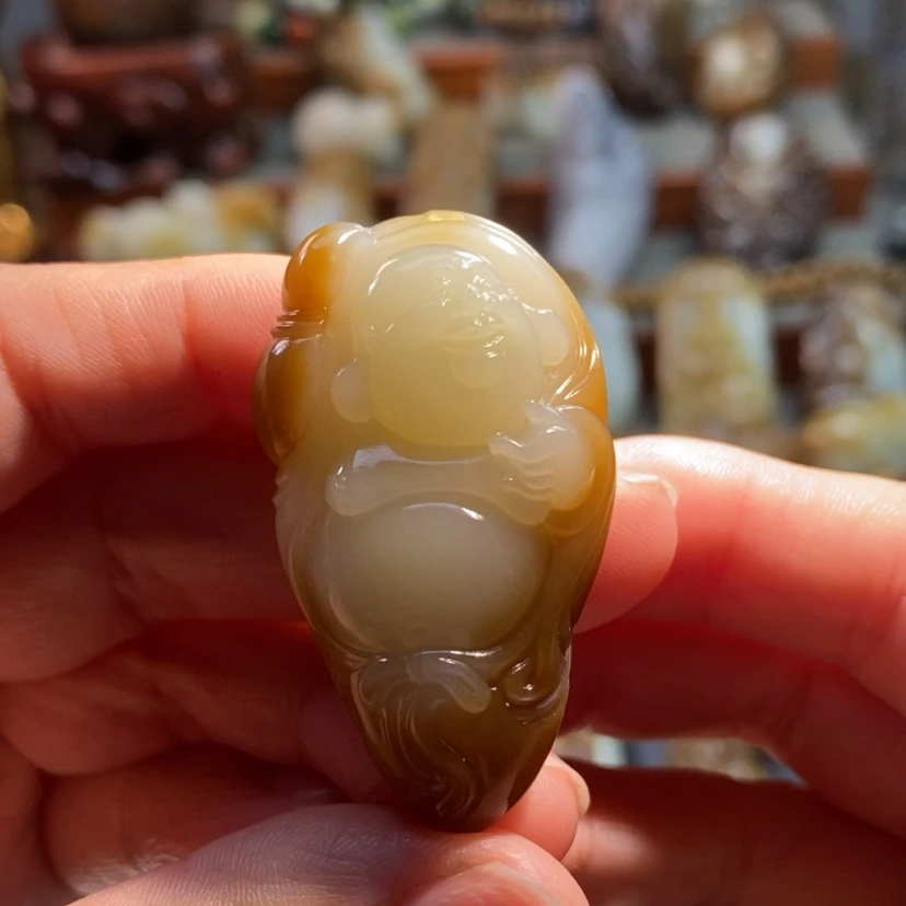 【闪购商品】和田玉（糖玉）吊坠未镶嵌