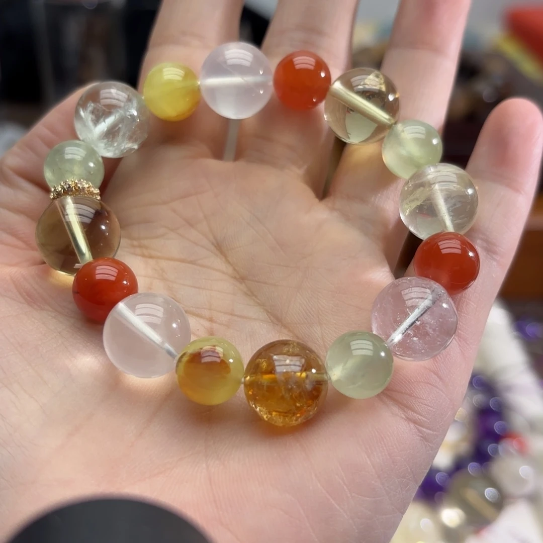 未镶嵌手链水晶多宝