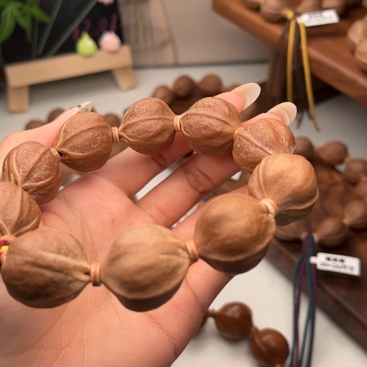 黑***子橄榄核手串/手链梅林铁核梅林发货