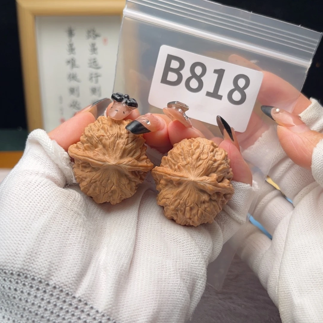 把件文玩核桃38黄松峪b818