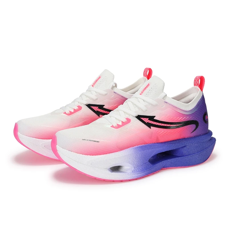 JINGYE竞也碳板跑步鞋子男鞋专业运动鞋 男款夏季减震竞速软底女