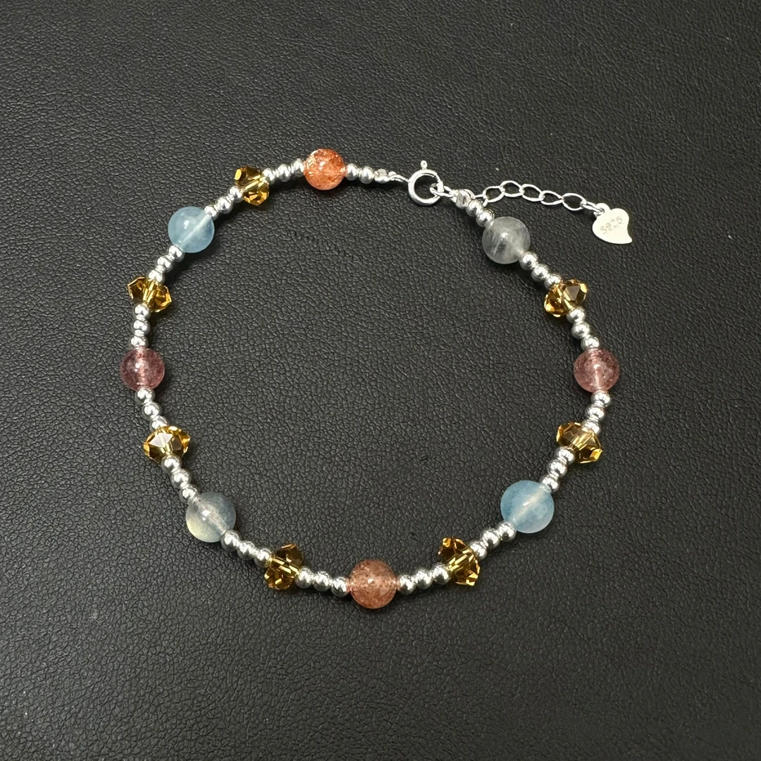 坠链均925银 民族风多宝时尚手链 SL00471