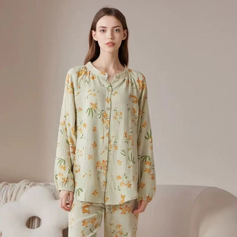 【品牌清仓】纯棉月子服家居服四季款春夏哺乳套装