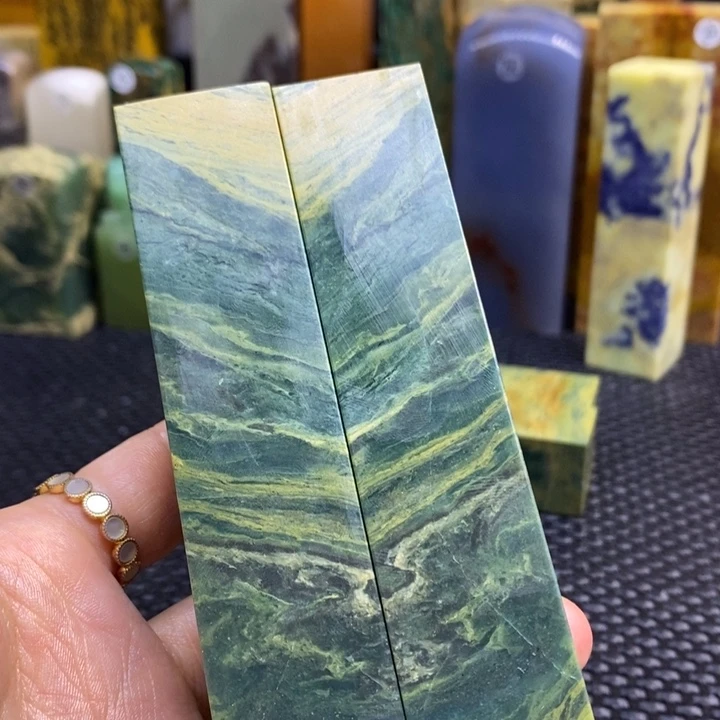 青田石梅*病青田石印章石