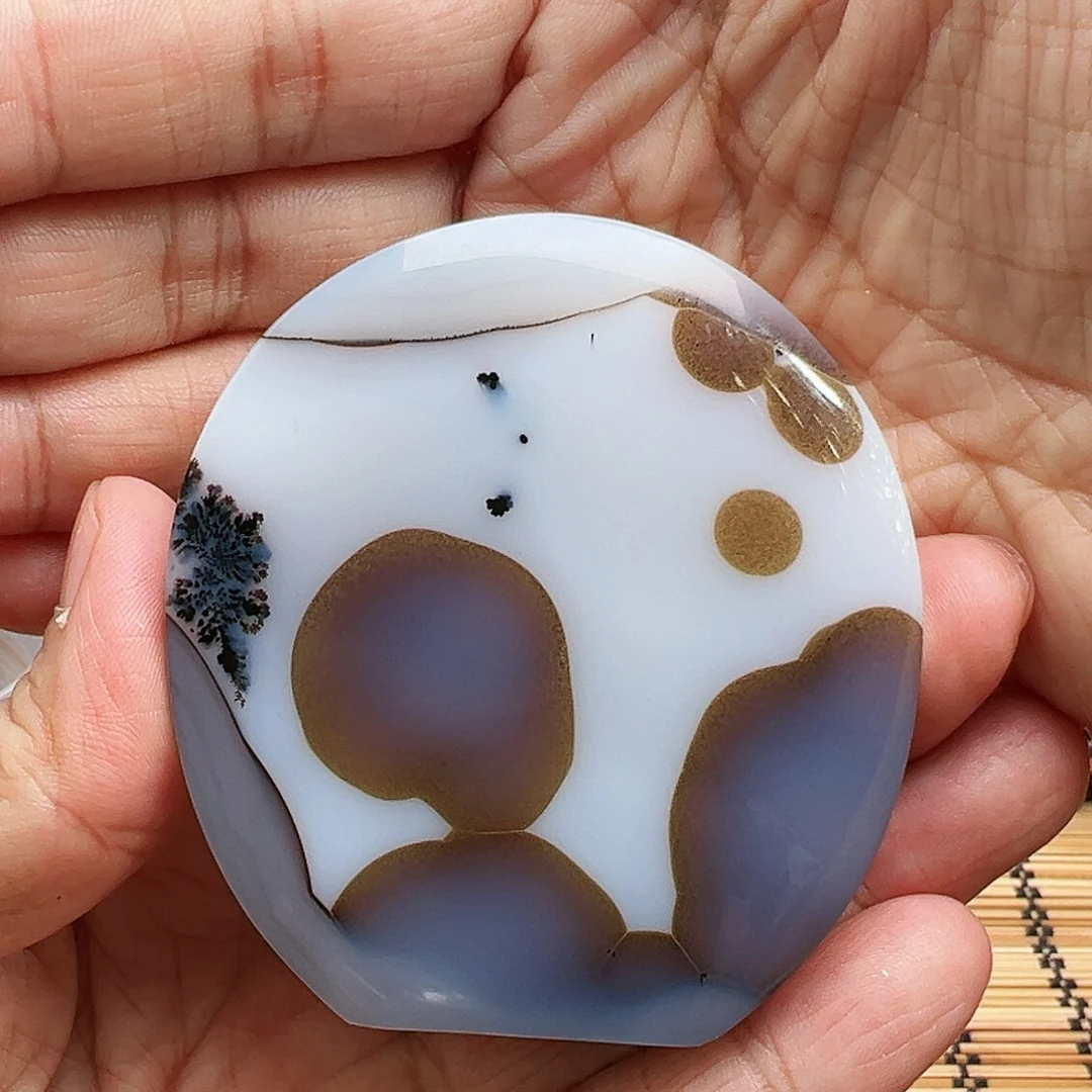玛瑙/玉髓珠宝半成品未镶嵌