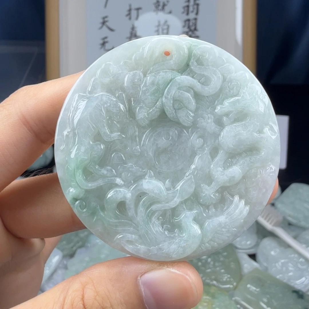 颈饰未镶嵌翡翠翡翠