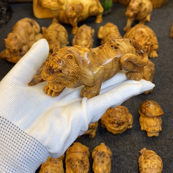 柏木S**糕老虎手把件