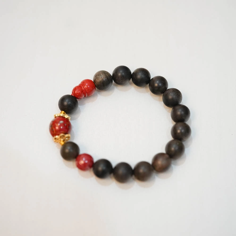 【心隅兴】文创福禄朱砂手串 手环